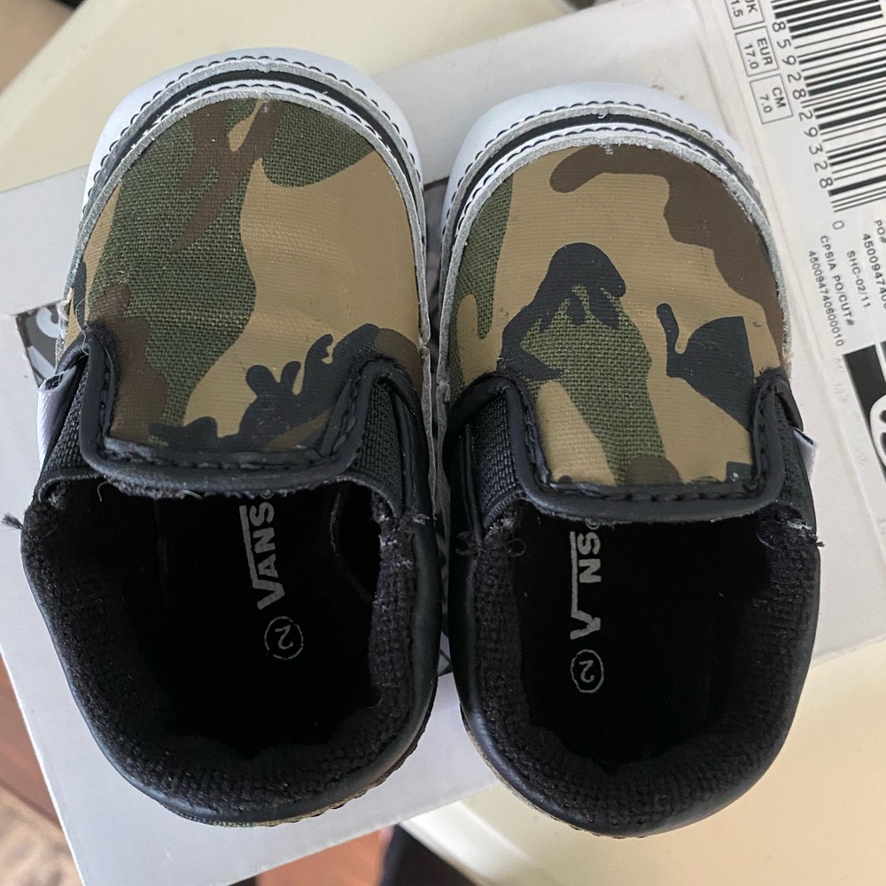 Camo baby vans